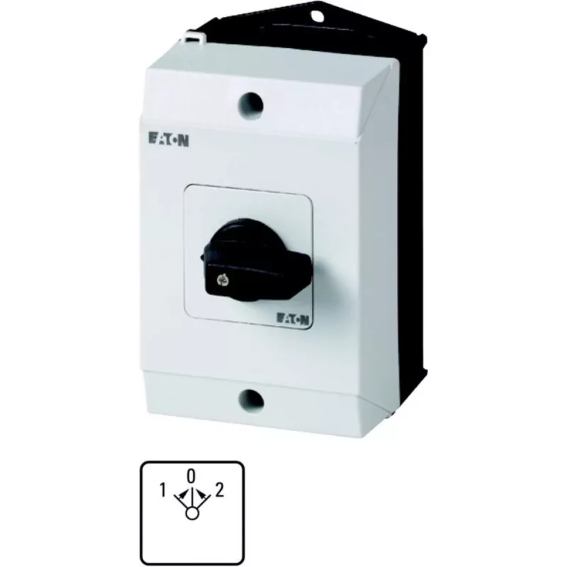 Eaton T0-3-8228/I1 elektrische schakelaar, 3-polig, zwart/wit 207125