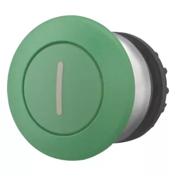 Eaton M22-DRP-G-X1 groene vergrendelende drukknop-actor, 22,5 mm, frontpaneelmontage 216753