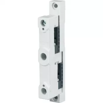 Eaton BBS-2/FL rails houder voor platte rails, 2-polig, grijs 107069