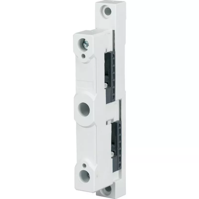 Eaton BBS-2/FL rails houder voor platte rails, 2-polig, grijs 107069