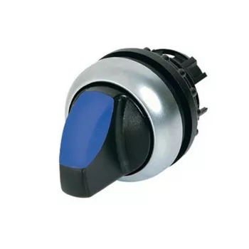 Eaton M22-WRLK-B verlichte keuzeschakelaar-aandrijving, draaiknop, 2 posities, vergrendelend, zwart