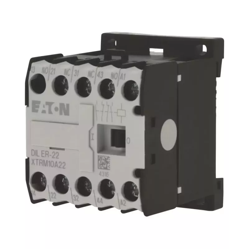 Eaton DILER-22 mini-schakelaar, 4-polig, 2NO+2NC, 24 V AC spoel 010344