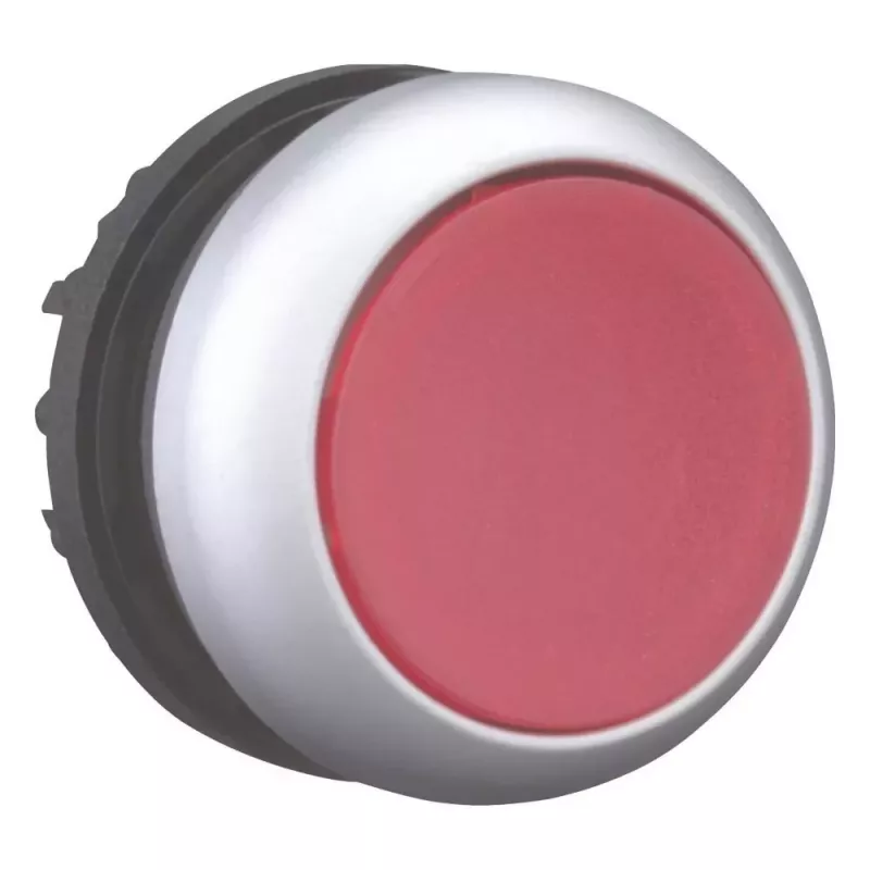 Eaton M22-DRL-R drukknopschakelaar, zwart/metaalkleurig/rood 216946