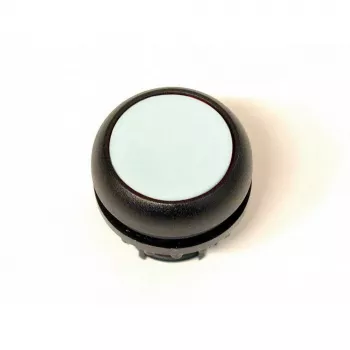 Eaton M22S-DR-X vlakke drukknop-actor met vergrendelfunctie, zwart, titanium ring, 22,5 mm 216627
