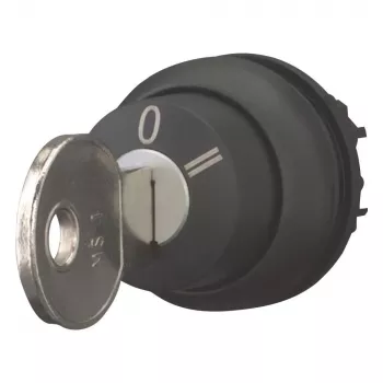 Eaton M22S-WRS3 sleutelbediende keuzeschakelaar, 3 posities, vergrendelend, zwart 216901