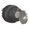 Eaton M22S-WRS3 sleutelbediende keuzeschakelaar, 3 posities, vergrendelend, zwart 216901
