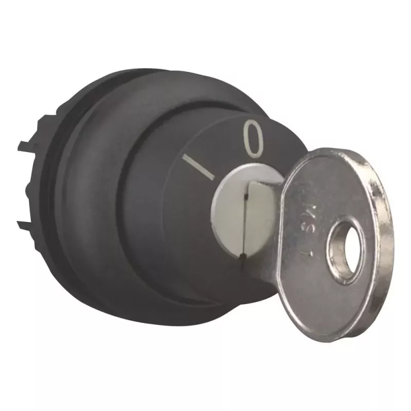 Eaton M22S-WRS3 sleutelbediende keuzeschakelaar, 3 posities, vergrendelend, zwart 216901