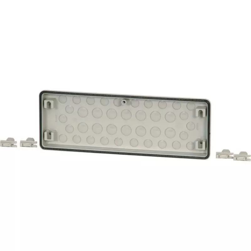 Eaton FL4-2 schakelkastflens, grijze kunststof, 329 x 23 x 116 mm 014863