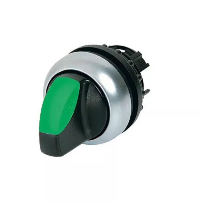 Eaton M22-WLK-G sleutelschakelaar, 2 posities, vergrendelend, zwart/zilver 216816