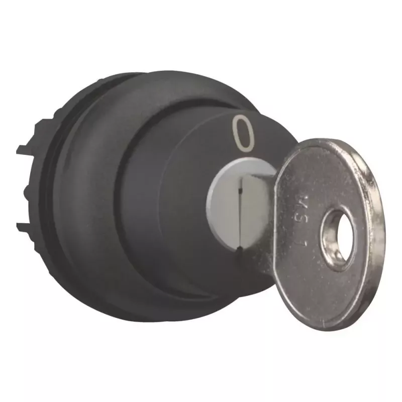 Eaton M22S-WS sleutelkeuzeschakelaar, 2 standen, vergrendelend, zwart 216882