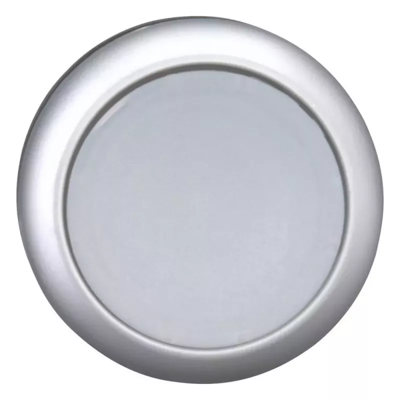 Eaton M22-DRL-W verlichte drukknopbediener, vlak, vergrendelend, zwart/metallic/wit