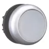 Eaton M22-DRL-W verlichte drukknopbediener, vlak, vergrendelend, zwart/metallic/wit