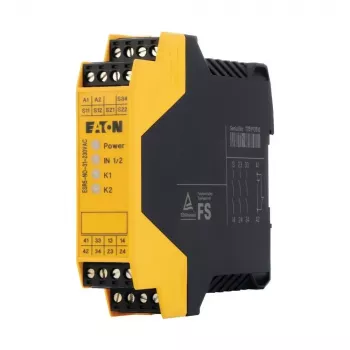 Eaton ESR5-NO-31-230VAC veiligheidsrelais, 230V AC, 3 NO veiligheidscontacten, 1 NC hulpcontact, DIN-rail 119380