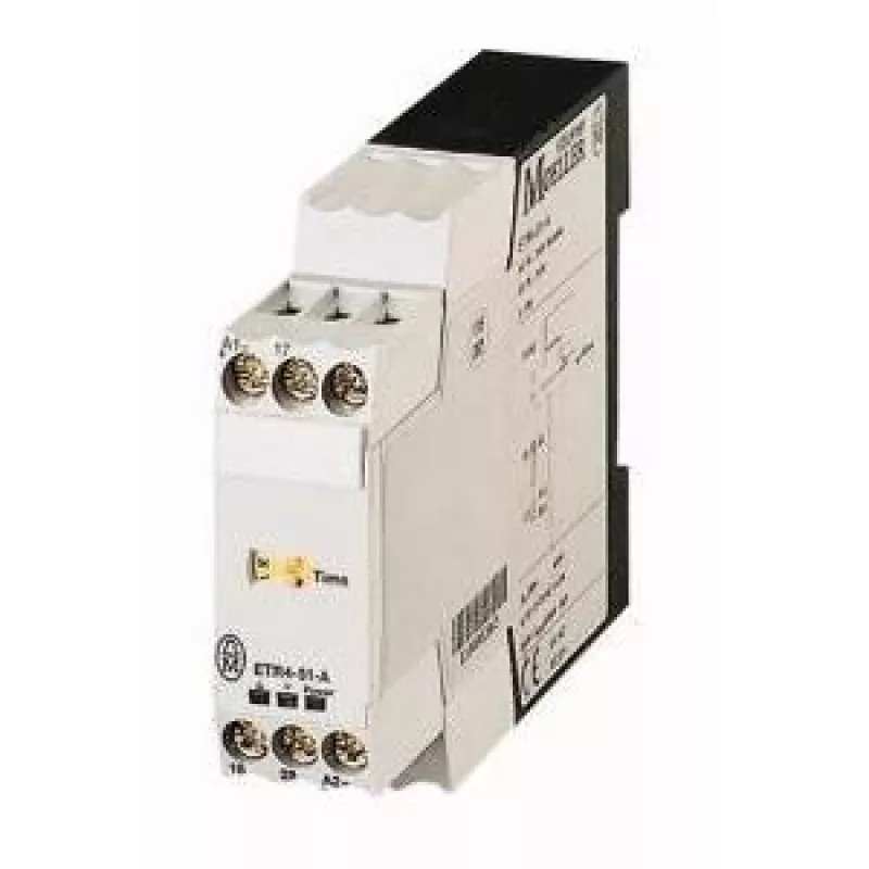 Eaton ETR4-51-A ster-driehoek-tijdrelais, 24-240V AC/DC, 3-60s, 2 CO, DIN-rail 031884