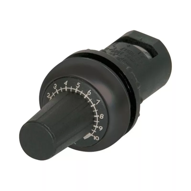 Eaton M22S-R1K draaipotentiometer, 1 kΩ, 0,5 W, enkelvoudige omwenteling, lineair
