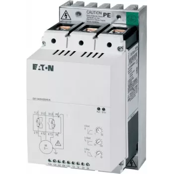 Eaton DS7-340SX041N0-N DS7 softstarter, 41 A, 22 kW bij 400 V, 200–480 V AC, 24 V DC stuurspanning, geïntegreerde bypass (134916)