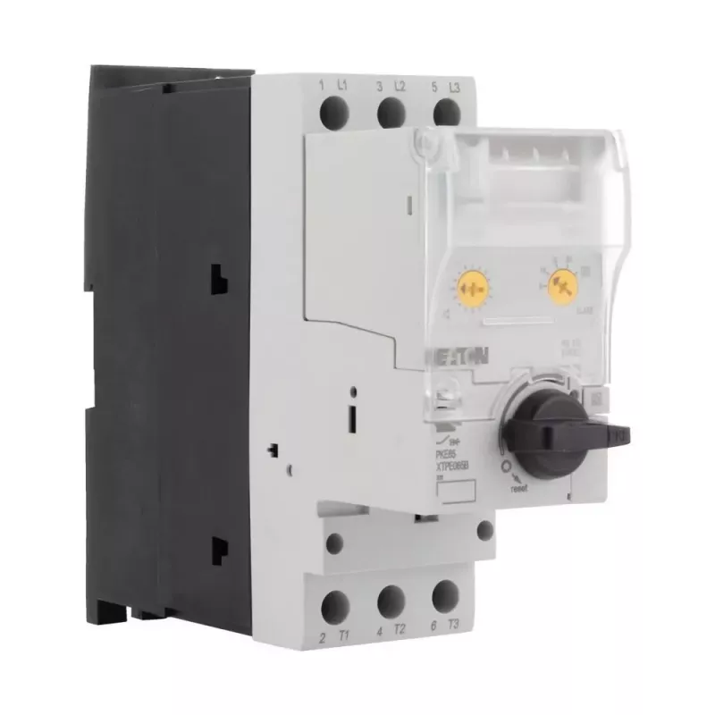 Eaton 138516 PKE65/X motorbeveiligingsschakelaar met uitschakelblok, 16-65 A