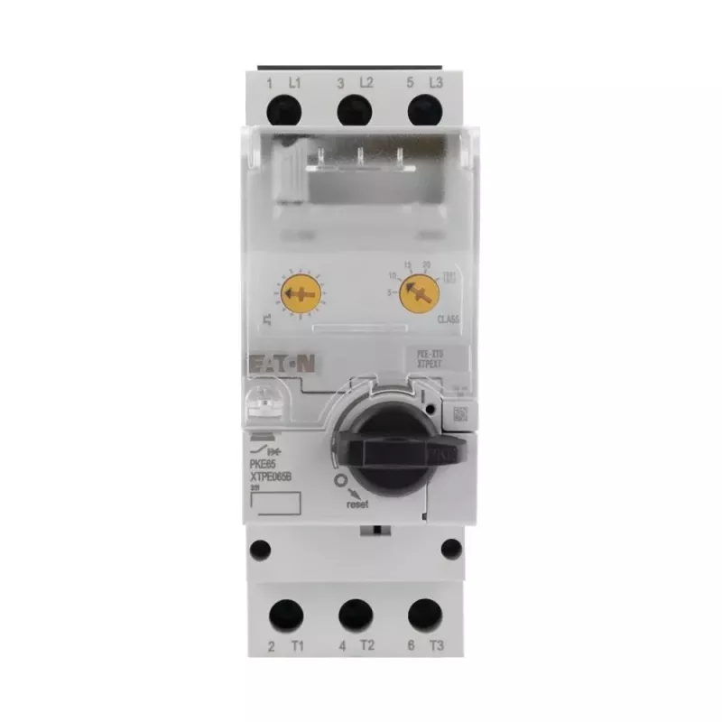 Eaton 138516 PKE65/X motorbeveiligingsschakelaar met uitschakelblok, 16-65 A