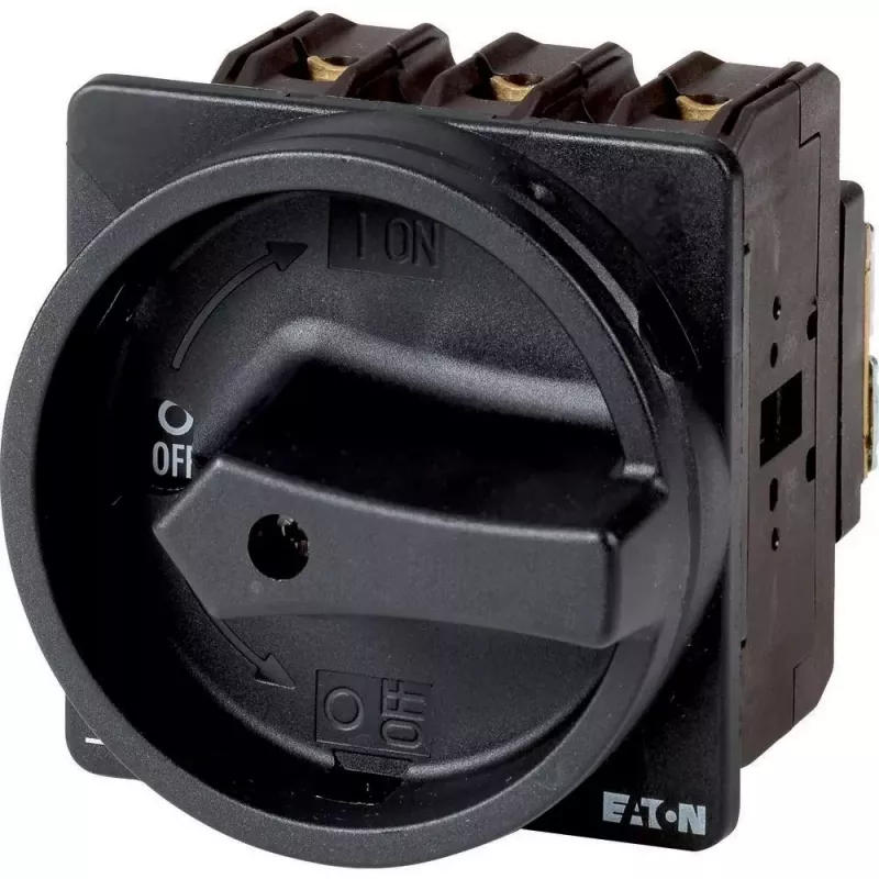 Eaton P3-63/EA/SVB-SW tuimelschakelaar 3P, bekabeld, IP65, zwart 057857