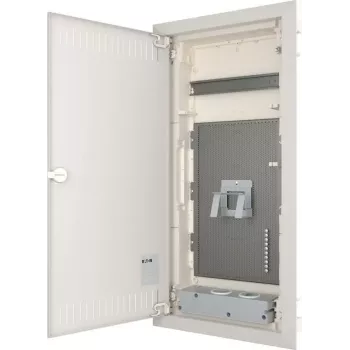 Eaton KLV-48HWM-F inbouwverdeelkast, 48 module-eenheden, 4 rijen, transparante deur, wit 178836
