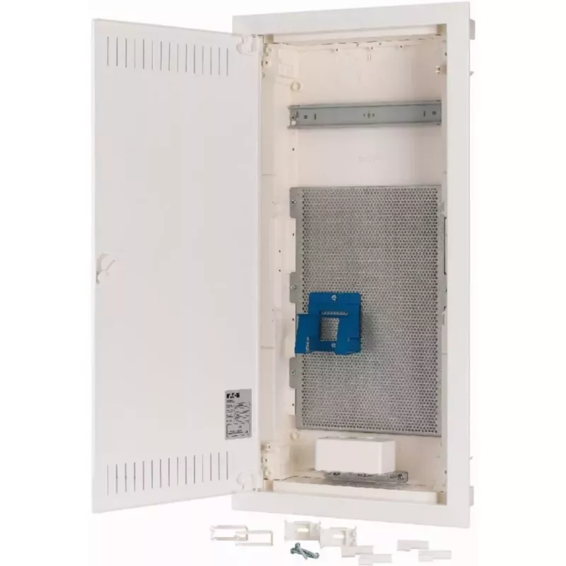 Eaton KLV-48HWM-F inbouwverdeelkast, 48 module-eenheden, 4 rijen, transparante deur, wit 178836
