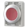 Eaton M30C-FDL-R vlakke ronde verchroomde rode drukknop-actor 182926