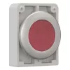 Eaton M30C-FDL-R vlakke ronde verchroomde rode drukknop-actor 182926