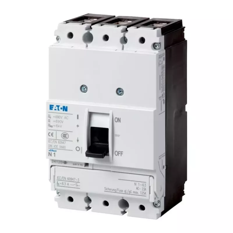 Eaton PN1-100 lastscheider 1-polig 100A DIN-rail 259141