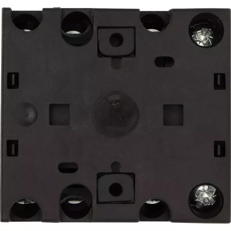 Eaton T0-3-8401/E 3-polige AAN-UIT-draaischakelaar, 20 A, 690 V AC, zwarte greep, frontplaatmontage 091047