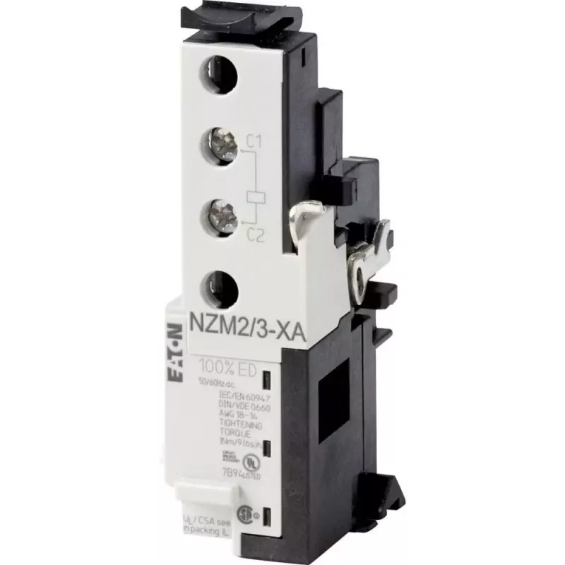 Eaton NZM2/3-XA shunt-uitschakelaar 24V AC/DC voor NZM2/3 vermogensschakelaars 259754