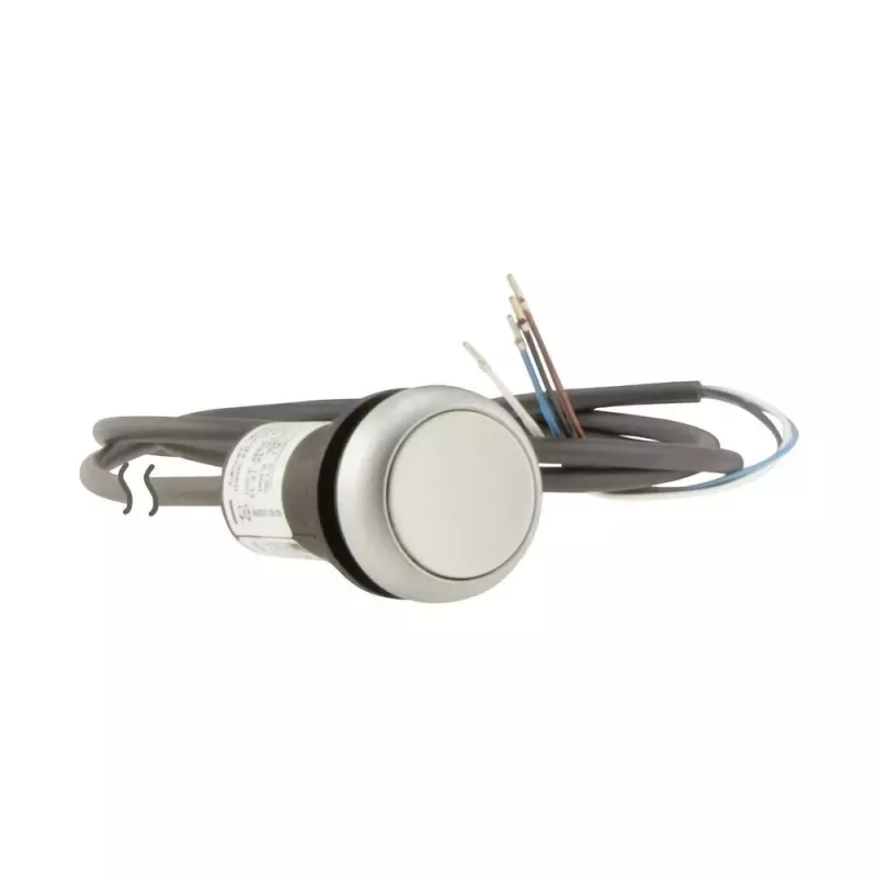 Eaton C22 vlakke drukknop wit 1NO momentcontact C22-D-W-K10-P62 185673