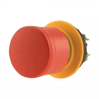 EATON M22-PV30 paddenstoeldrukknop-aandrijving, 30 mm, onverlicht, rood, vergrendelend met trekontgrendeling 197535