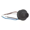 EATON M12 A-gecodeerde 4-polige rechte connector, schroefaansluiting, IP65/IP67, 230V/4A, PBT-behuizing, goudcontacten, kabel 4-6mm 266135
