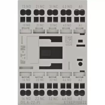 EATON DILA-22(24VDC)-PI hulprelais, 24 V DC spoel, 2NO+2NC, push-in aansluitingen 199218