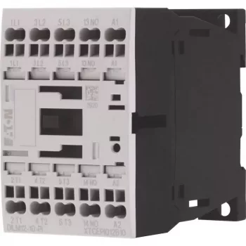 Eaton DILM12-10 magneetschakelaar, 3-polig, 1 NO hulpcontact, 230 V AC spoel, 12 A, 5,5 kW 199239