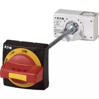 Eaton NZM1-XHBR draaigreep, zwart/rood/geel, IP66, 85x85 mm, voor NZM1/PN1/N(S)1 266632