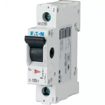 EATON hoofdschakelaar 1-polig 40 A, 1 NC + 1 NO, 240 V AC, IP65, rood/geel 276270