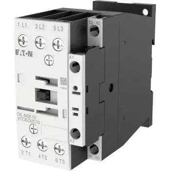 Eaton DILM32-10 24V 50Hz 3-polig contact, 32A, 1NO+1NC, schroefklemmen, DIN-rail 277247