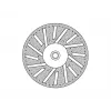 Donau Elektronik 1646 diamantslijpschijf 22 mm voor metaal, glas, epoxy, 1 stuk