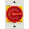 Eaton T0-2-8900/I1/SVB 3-polige hoofdschakelaar 20 A, rood/geel 207151