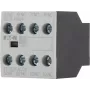 Eaton DILA-XHI04 hulpcontactblok, 4-polig, 2NO+2NC, frontmontage, schroefklemmen, zwart/wit 276424