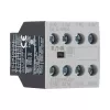 Eaton DILA-XHI04 hulpcontactblok, 4-polig, 2NO+2NC, frontmontage, schroefklemmen, zwart/wit 276424