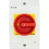Eaton T3-3-8342/I2/SVB 6-polige hoofdschakelaar, 32 A, rood/geel 207208