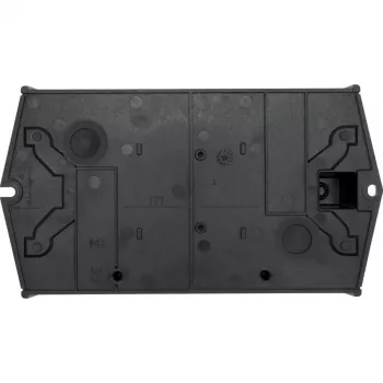 Eaton T3-4-15682/I2/SVB-SW 6-polige nokkenschakelaar, 32 A, 690 V AC, inbouwmontage, zwarte greep/witte frontplaat 207211