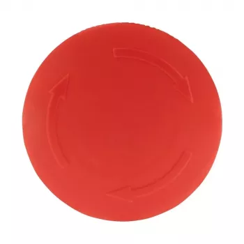 Eaton M22-PVT45P noodstop-drukknop, paddenkop, 45 mm, rode drukknop, gele rand, trekontgrendeling 121462