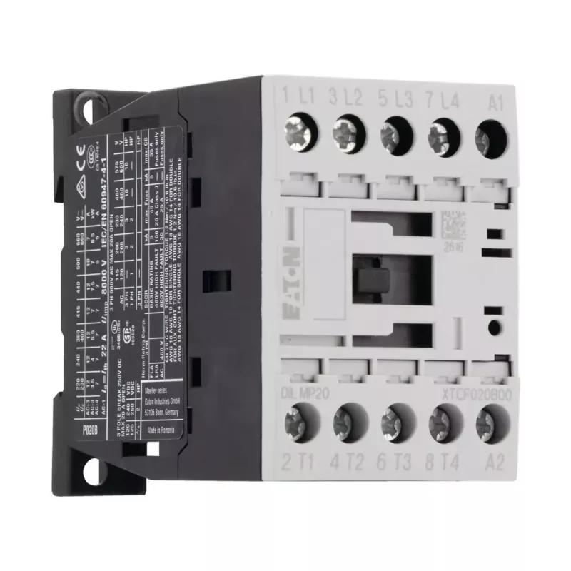 Eaton DILMP20 4-polig contact 20A AC-1 230V 50/60Hz 276978
