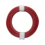 Donau Elektronik 118-0 soepele draad 1 x 0,14 mm² rood 10 m