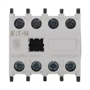 Eaton DILM150-XHI31 hulpcontactblok, 3NO+1NC, frontmontage, schroefklemmen 277949