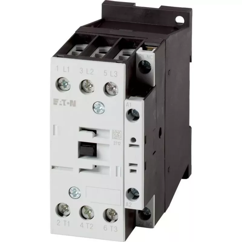 Eaton DILM17-01 contactor, 3-polig, 17 A, 230 V AC spoel, 1 NC hulpcontact 277036