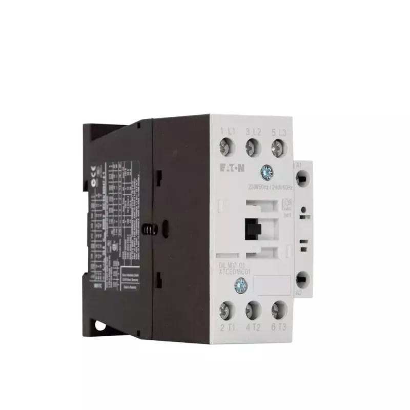 Eaton DILM17-01 contactor, 3-polig, 17 A, 230 V AC spoel, 1 NC hulpcontact 277036